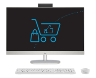 HP 27 AiO i7-1355U/16GB/512 White - 1199357 - zdjęcie 1
